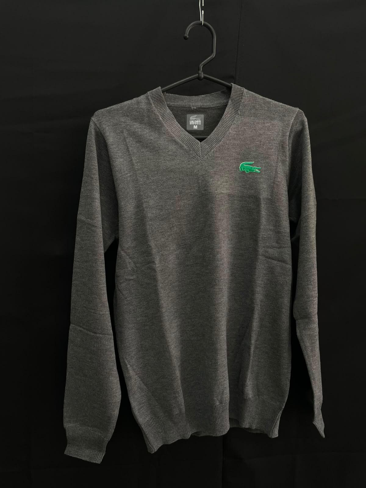 Suéter Lacoste Cinza